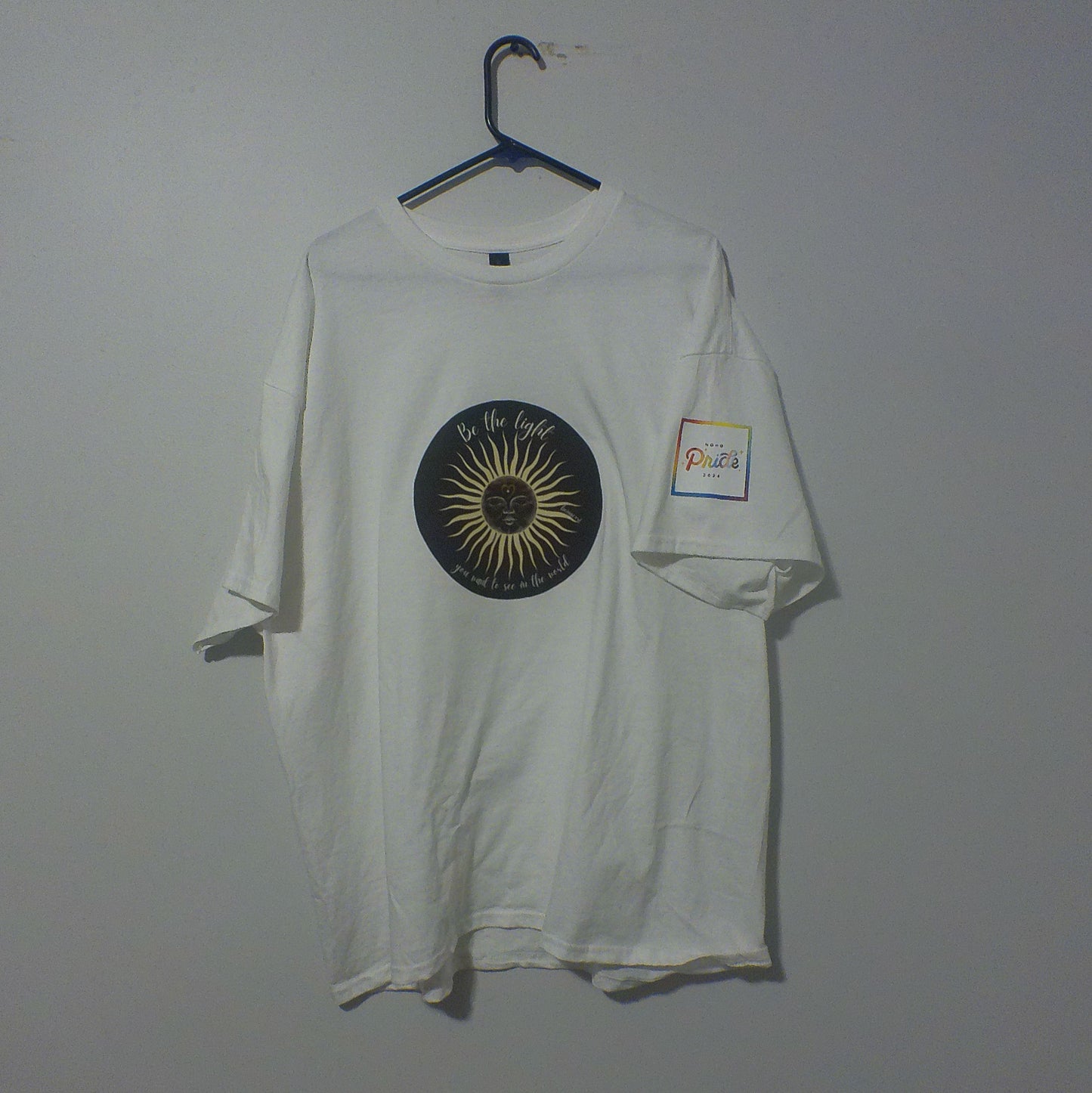 Commemorative Noho Pride '24 "Be the light" Sun T-shirt